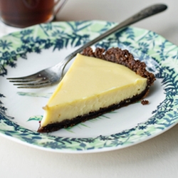 Key Lime Pie with a Ginger Twist