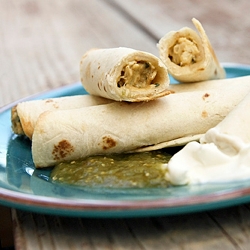 Cream Cheese Chicken Taquitos