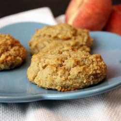 Peach Macadamia Scones