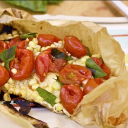 Grilled Fish in Parchment