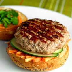 Vietnamese-style Pork Burgers