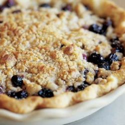 Blueberry Crumb Pie