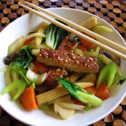 Marinated Tofu Stir Fry