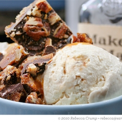 Bourbon-Caramel Toffee Sundae