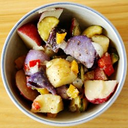 Multicolored Potato Salad