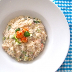 Risotto with Crawfish and Truffle