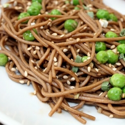 Toasted Sesame Soba Salad (Vegan)