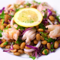 Calamari and Bean Salad