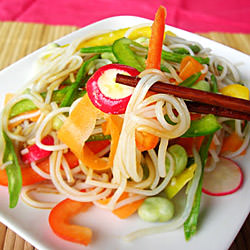 Asian Salad with Fruit Butter