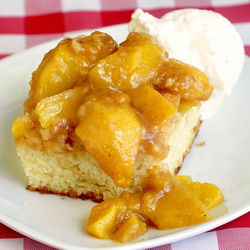 Peach Upside Down Cake