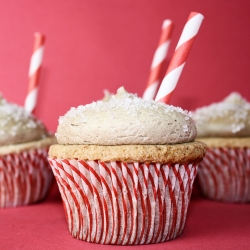 Root Beer Float Cupcakes