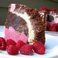 Swiss Swirl Ice Cream Cake