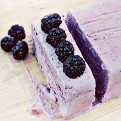 Blackberry & Marshmallow Semifreddo