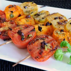 Grilled Tomatoes Tapenade