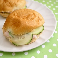 Turkey Cucumber Sandwich