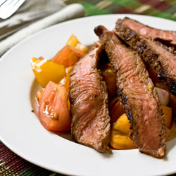 Sweet & Spicy Grilled Steaks