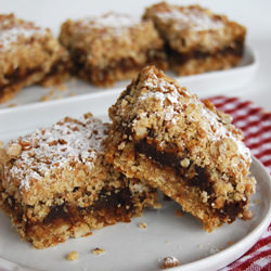 Dates, Caramel and Coffee Squares