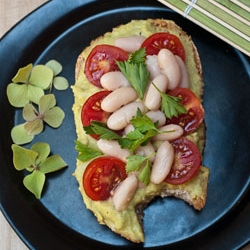 Summer Sandwich with White Beans