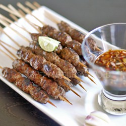 Indonesian Minced Beef Sate