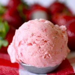 Dreamy Strawberry Ice Cream