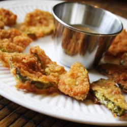 Vegan Fried Pickles