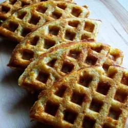 Cheddar-Cornmeal Waffles