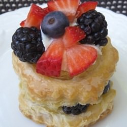 Summer Berries Puff Tart