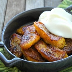 Pan-fried Sweet Plantains