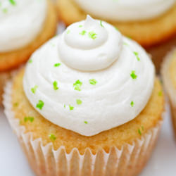 Key Lime Coconut Cupcakes