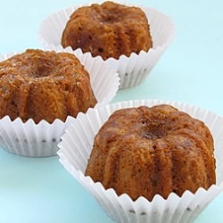 Caramel Mini Bundt Cakes