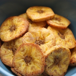 Baked Plantain Chips