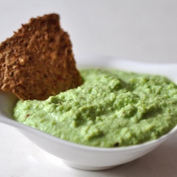 Edamame Dip & Ezekiel Chips