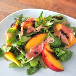 Nectarine and Prosicutto Salad