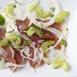 Prosciutto, Celery & Parsley Salad