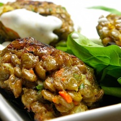 Southwest Lentil Cakes