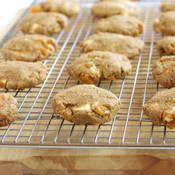 Apricot and White Chocolate Cookies