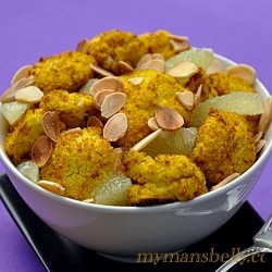 Spicy Roasted Cauliflower