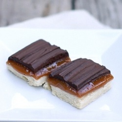 Shortbread with Salted Ale Caramel