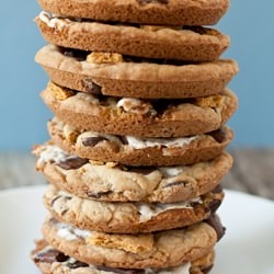 Giant S’mores Cookies