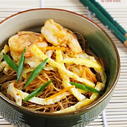 Fried Vermicelli with ShaCha Sauce