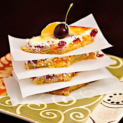 Fruit and Cheese Bars