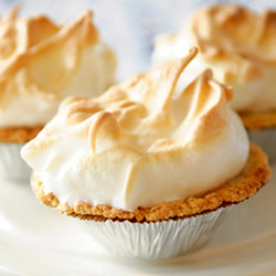 Little Coconut Meringue Pies