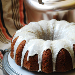 Cantaloupe Bundt Cake