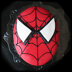 Spiderman & Homemade Fondant