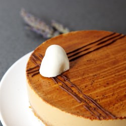 Coffee Cheesecake + Lavender Mousse