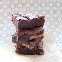 Dulce de Leche Caramel Brownies