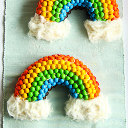 Double Rainbow Cake