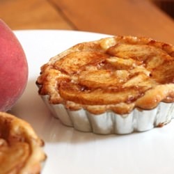 Peach Cream Cheese Tart