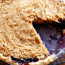 Blueberry Crumble Pie