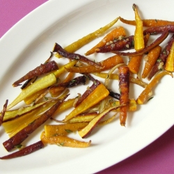 Roast Carrots with Honey and Thyme